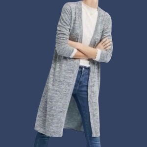 EUC [Velvet X Graham & Spencer] Gray {Anthro} Cardigan Sweater Duster | Small
